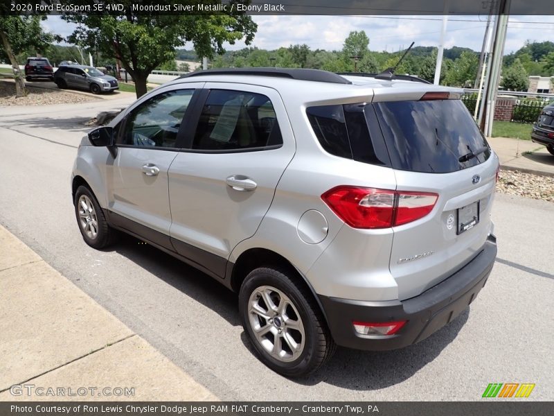 Moondust Silver Metallic / Ebony Black 2020 Ford EcoSport SE 4WD