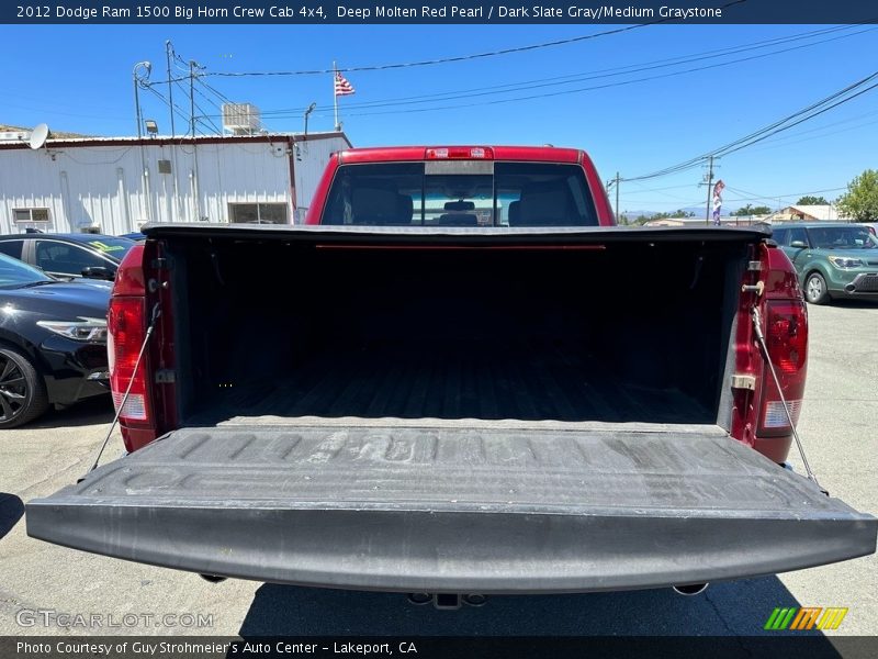 Deep Molten Red Pearl / Dark Slate Gray/Medium Graystone 2012 Dodge Ram 1500 Big Horn Crew Cab 4x4