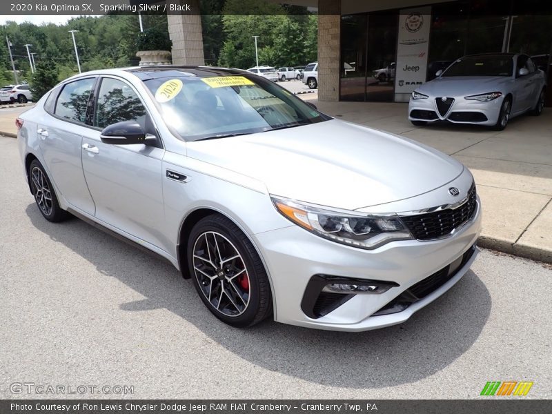 Sparkling Silver / Black 2020 Kia Optima SX