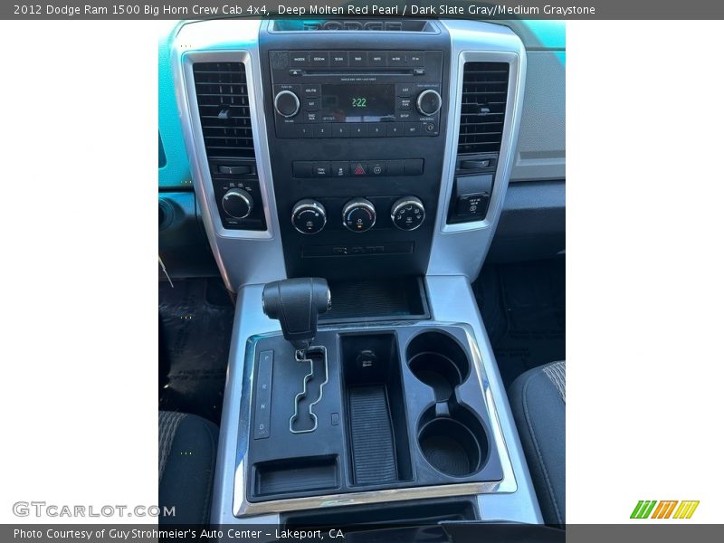 Deep Molten Red Pearl / Dark Slate Gray/Medium Graystone 2012 Dodge Ram 1500 Big Horn Crew Cab 4x4