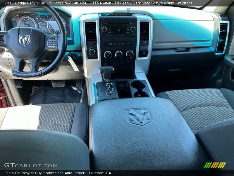 Deep Molten Red Pearl / Dark Slate Gray/Medium Graystone 2012 Dodge Ram 1500 Big Horn Crew Cab 4x4