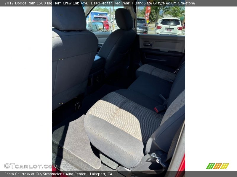 Deep Molten Red Pearl / Dark Slate Gray/Medium Graystone 2012 Dodge Ram 1500 Big Horn Crew Cab 4x4
