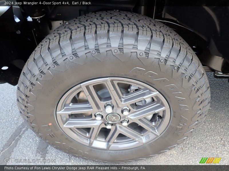 Earl / Black 2024 Jeep Wrangler 4-Door Sport 4x4