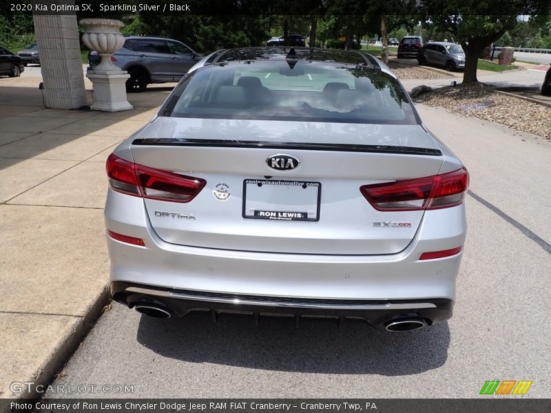 Sparkling Silver / Black 2020 Kia Optima SX