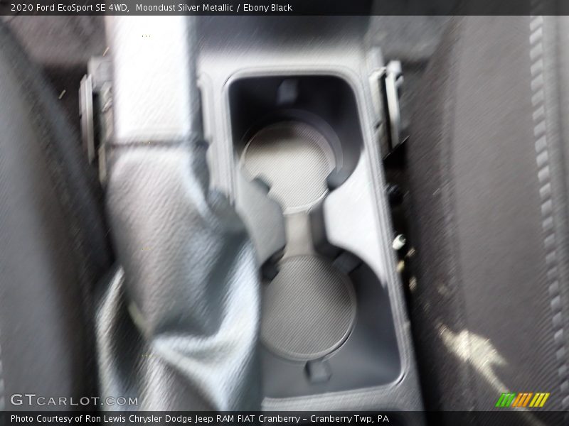 Moondust Silver Metallic / Ebony Black 2020 Ford EcoSport SE 4WD