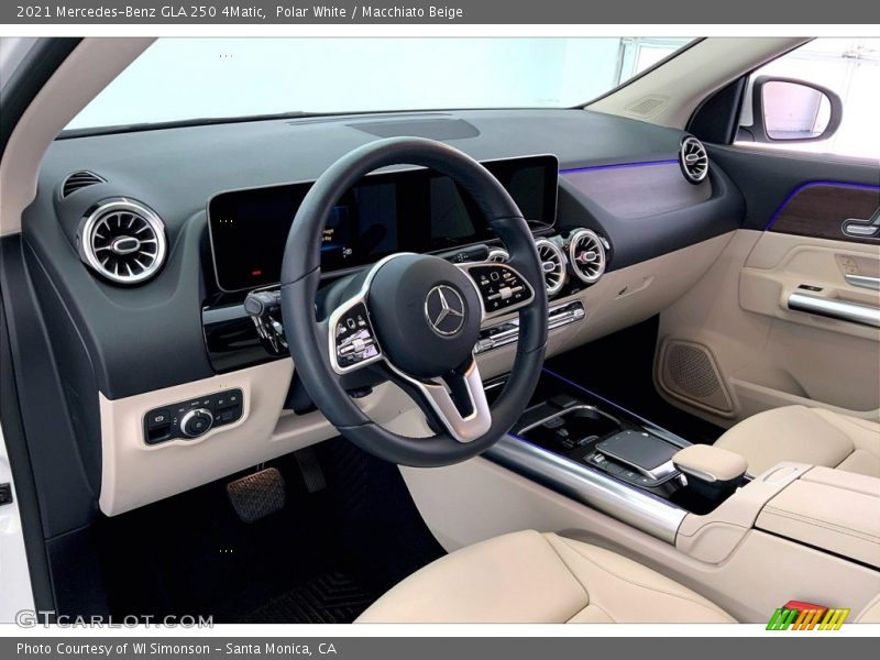 Polar White / Macchiato Beige 2021 Mercedes-Benz GLA 250 4Matic