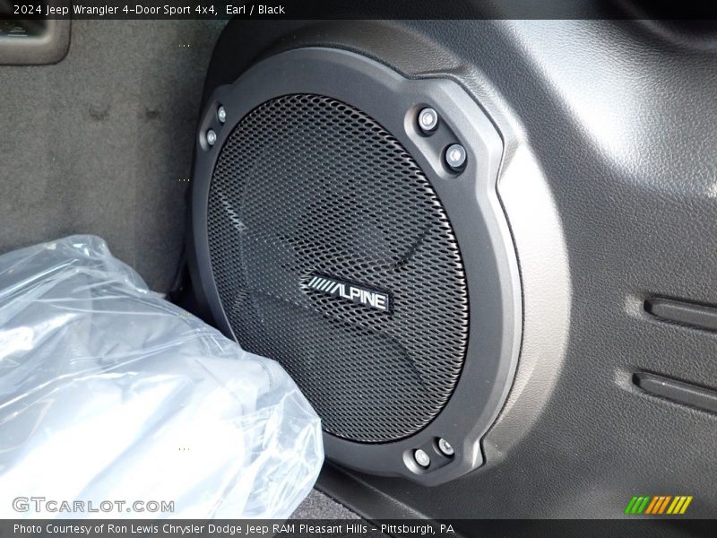 Earl / Black 2024 Jeep Wrangler 4-Door Sport 4x4