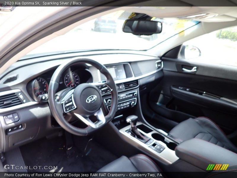 Sparkling Silver / Black 2020 Kia Optima SX