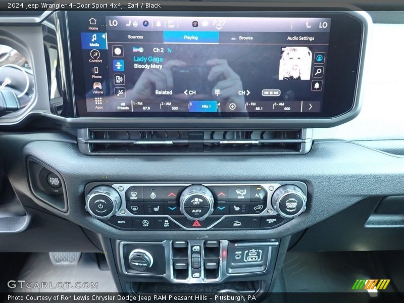 Earl / Black 2024 Jeep Wrangler 4-Door Sport 4x4