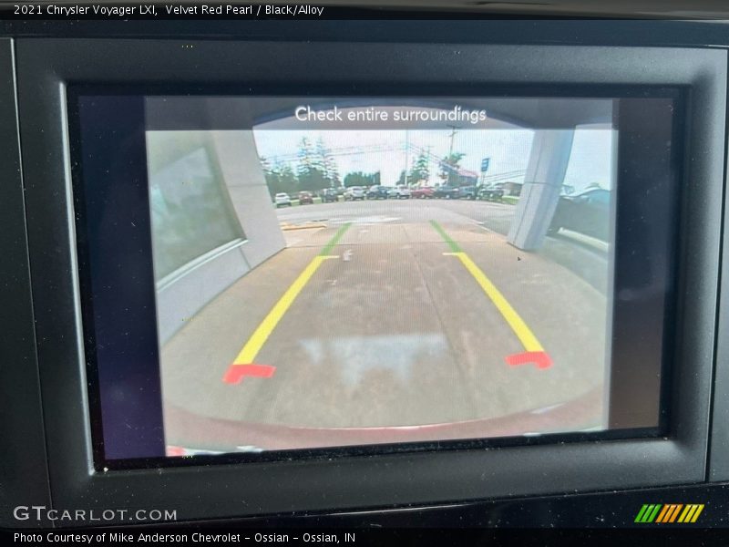 Velvet Red Pearl / Black/Alloy 2021 Chrysler Voyager LXI