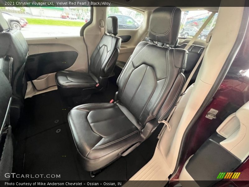 Velvet Red Pearl / Black/Alloy 2021 Chrysler Voyager LXI