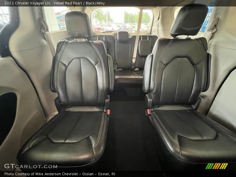 Velvet Red Pearl / Black/Alloy 2021 Chrysler Voyager LXI