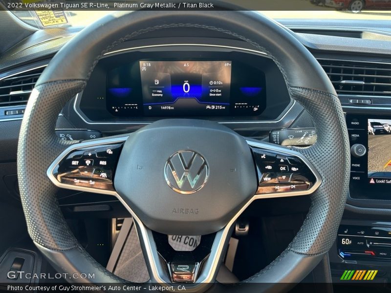  2022 Tiguan SE R-Line Steering Wheel