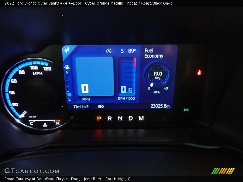  2022 Bronco Outer Banks 4x4 4-Door Outer Banks 4x4 4-Door Gauges