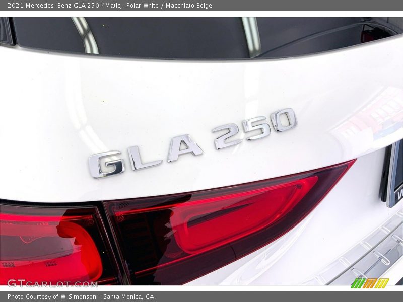 Polar White / Macchiato Beige 2021 Mercedes-Benz GLA 250 4Matic