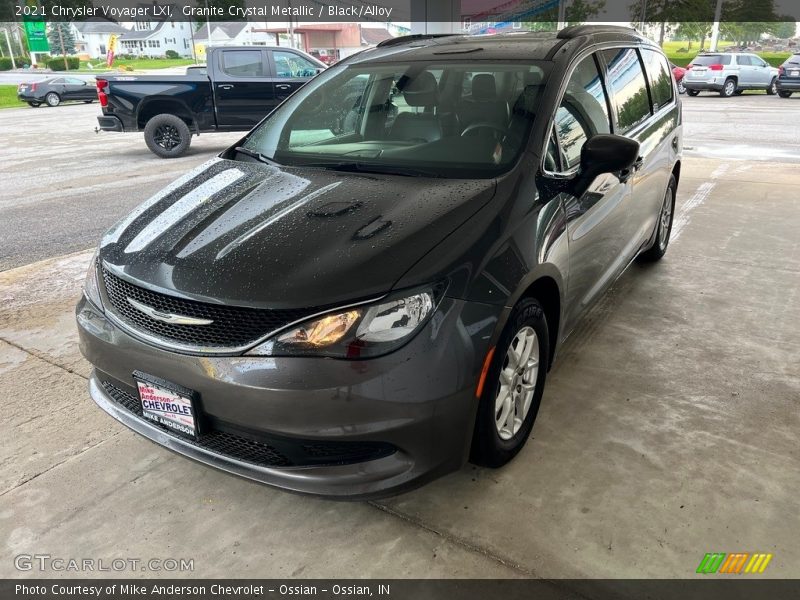 Granite Crystal Metallic / Black/Alloy 2021 Chrysler Voyager LXI