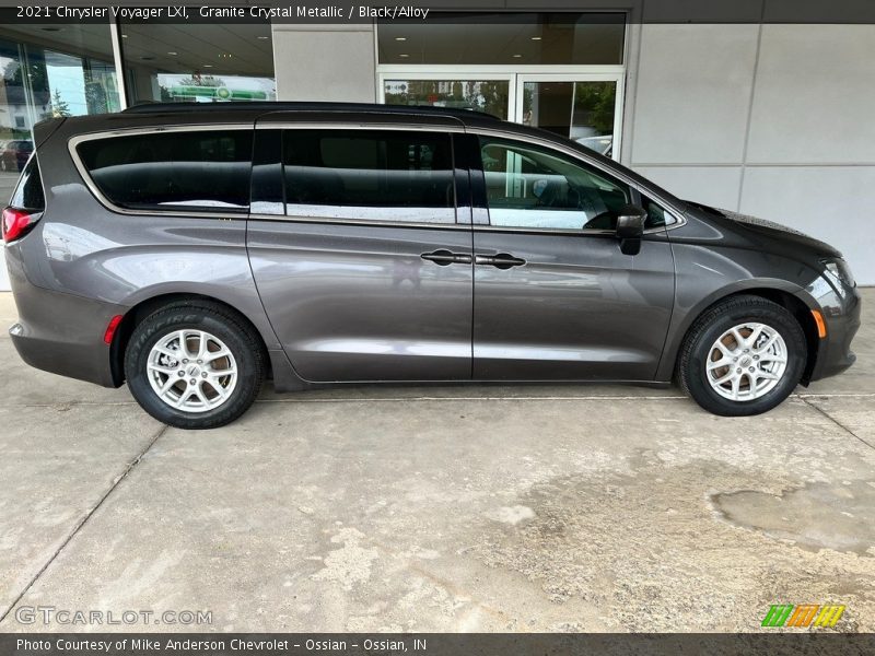 Granite Crystal Metallic / Black/Alloy 2021 Chrysler Voyager LXI