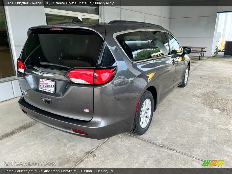 Granite Crystal Metallic / Black/Alloy 2021 Chrysler Voyager LXI