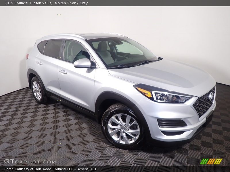 Molten Silver / Gray 2019 Hyundai Tucson Value
