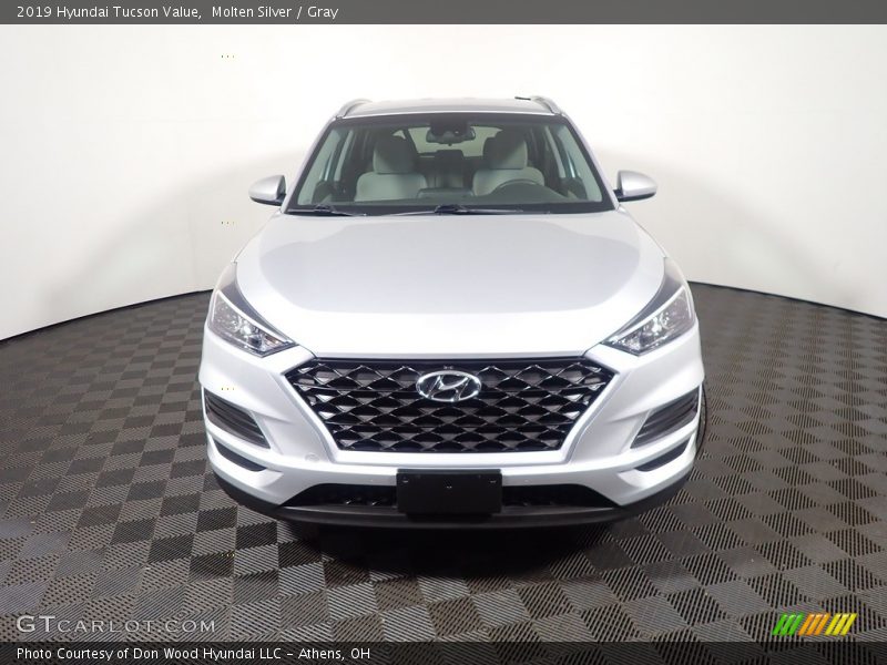 Molten Silver / Gray 2019 Hyundai Tucson Value