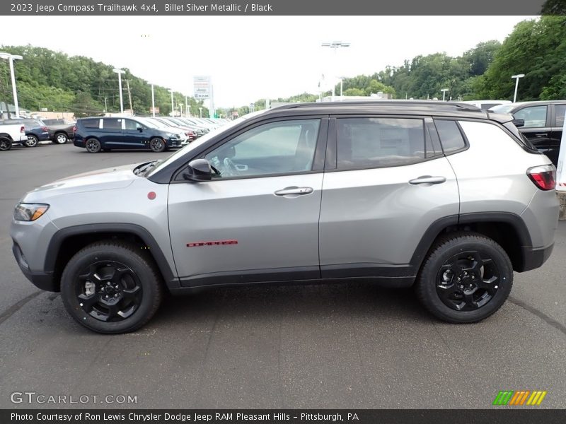 Billet Silver Metallic / Black 2023 Jeep Compass Trailhawk 4x4
