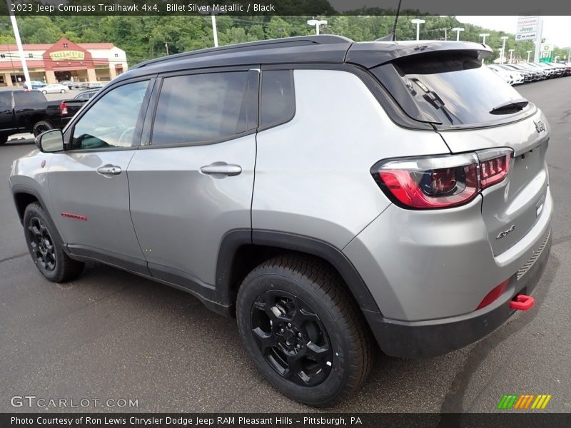 Billet Silver Metallic / Black 2023 Jeep Compass Trailhawk 4x4
