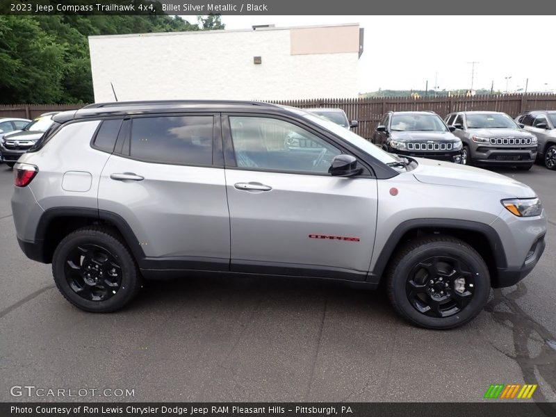 Billet Silver Metallic / Black 2023 Jeep Compass Trailhawk 4x4