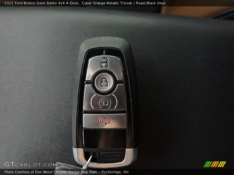 Keys of 2022 Bronco Outer Banks 4x4 4-Door