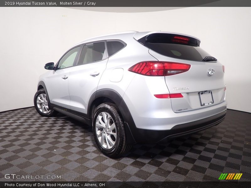Molten Silver / Gray 2019 Hyundai Tucson Value