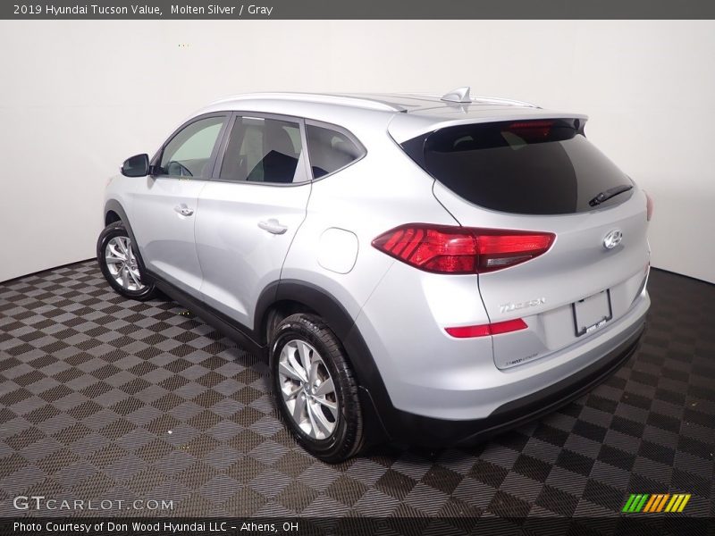 Molten Silver / Gray 2019 Hyundai Tucson Value