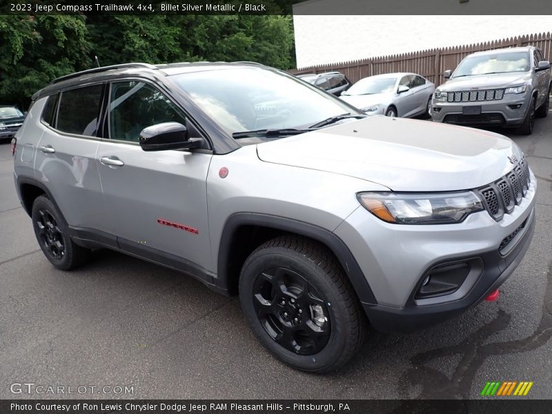 Billet Silver Metallic / Black 2023 Jeep Compass Trailhawk 4x4
