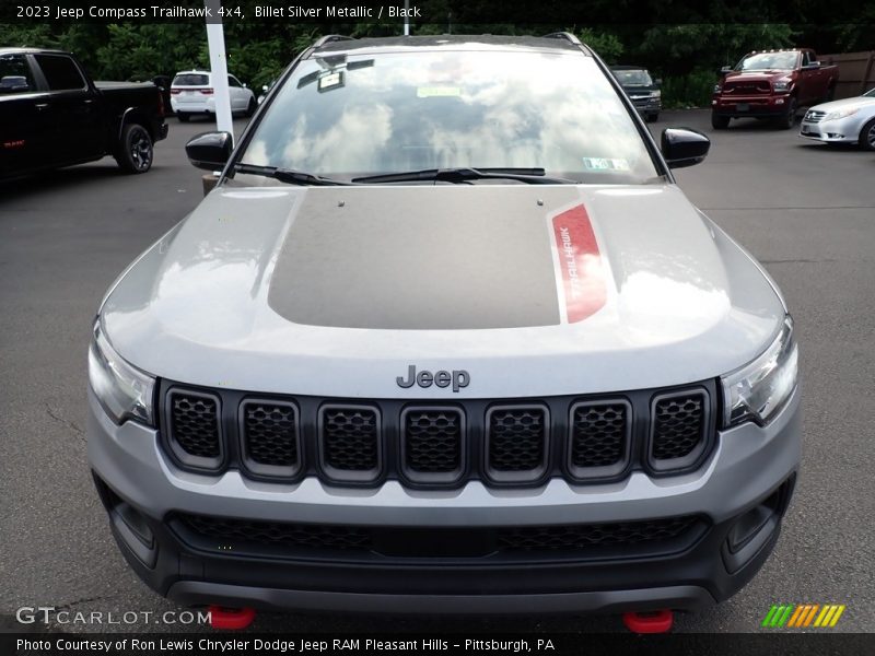 Billet Silver Metallic / Black 2023 Jeep Compass Trailhawk 4x4
