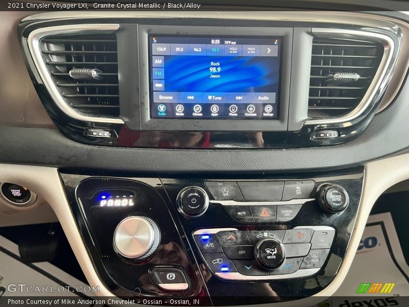 Granite Crystal Metallic / Black/Alloy 2021 Chrysler Voyager LXI