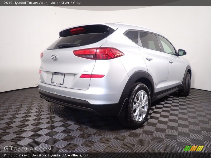 Molten Silver / Gray 2019 Hyundai Tucson Value