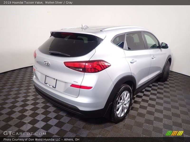 Molten Silver / Gray 2019 Hyundai Tucson Value