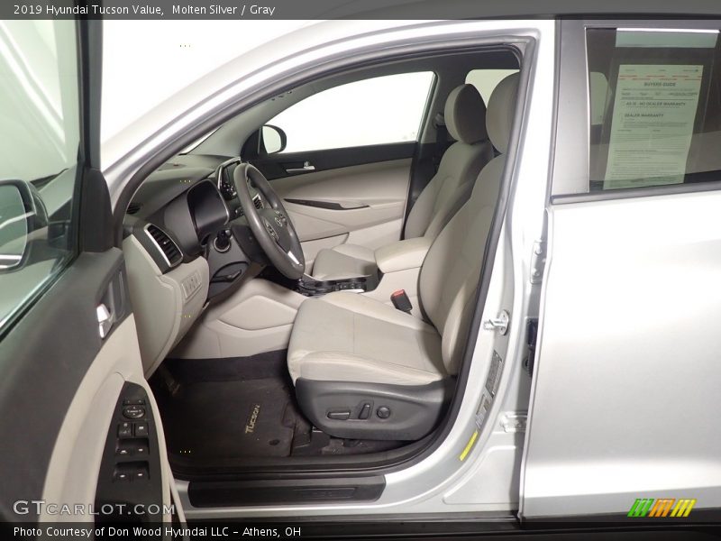 Molten Silver / Gray 2019 Hyundai Tucson Value