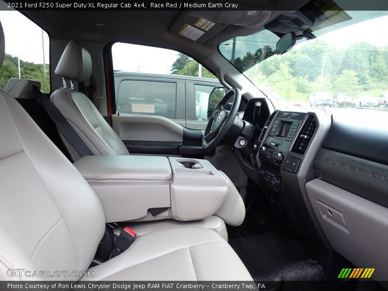 Front Seat of 2021 F250 Super Duty XL Regular Cab 4x4