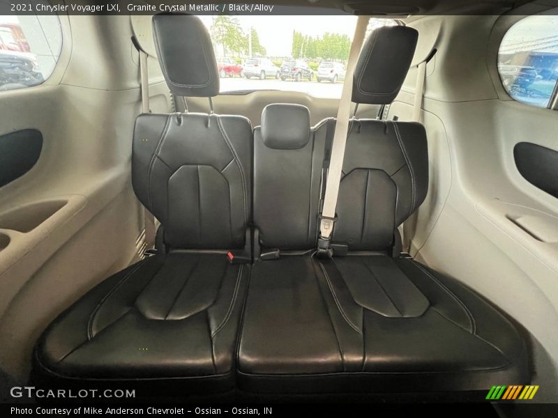 Rear Seat of 2021 Voyager LXI