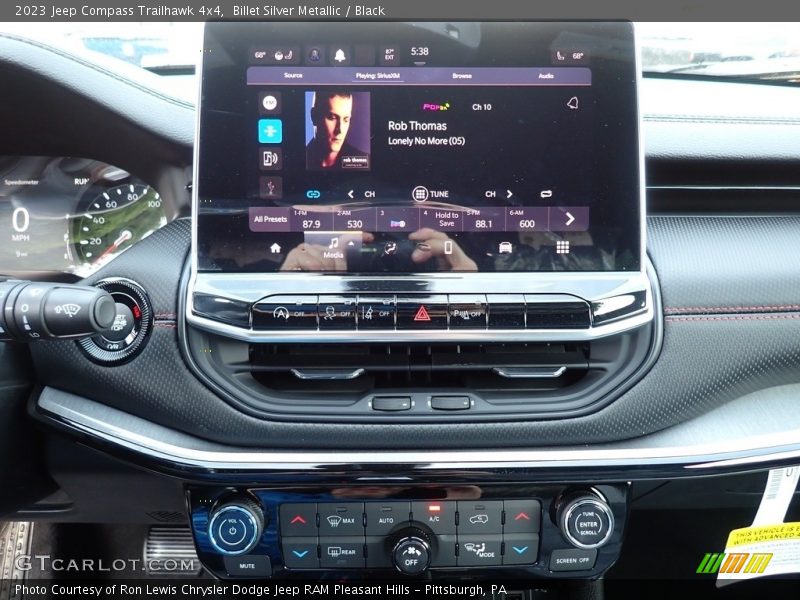 Billet Silver Metallic / Black 2023 Jeep Compass Trailhawk 4x4