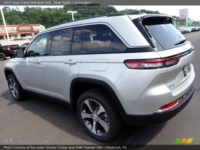 Silver Zynith / Global Black 2023 Jeep Grand Cherokee 4XE