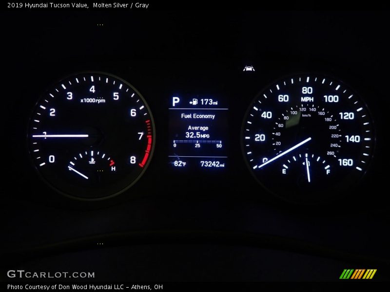 Molten Silver / Gray 2019 Hyundai Tucson Value
