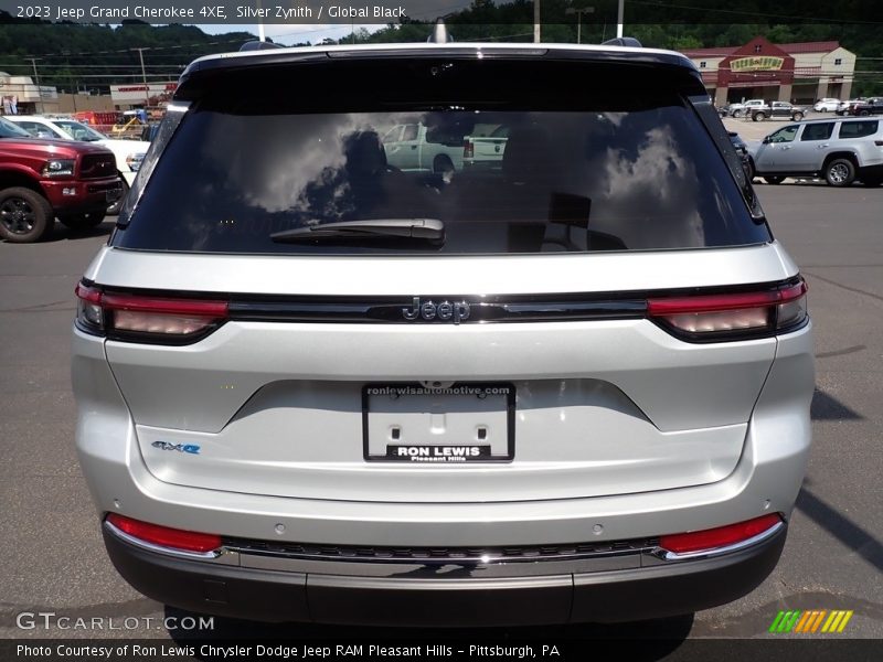 Silver Zynith / Global Black 2023 Jeep Grand Cherokee 4XE