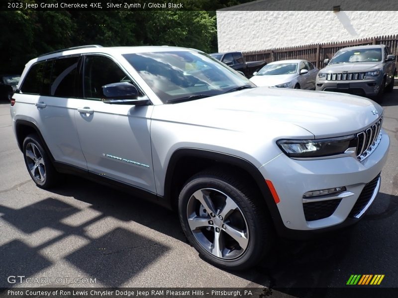 Silver Zynith / Global Black 2023 Jeep Grand Cherokee 4XE