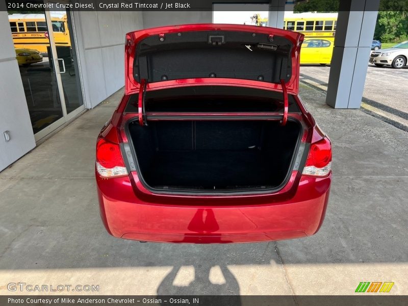 Crystal Red Tintcoat / Jet Black 2014 Chevrolet Cruze Diesel