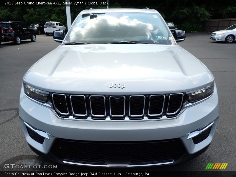 Silver Zynith / Global Black 2023 Jeep Grand Cherokee 4XE