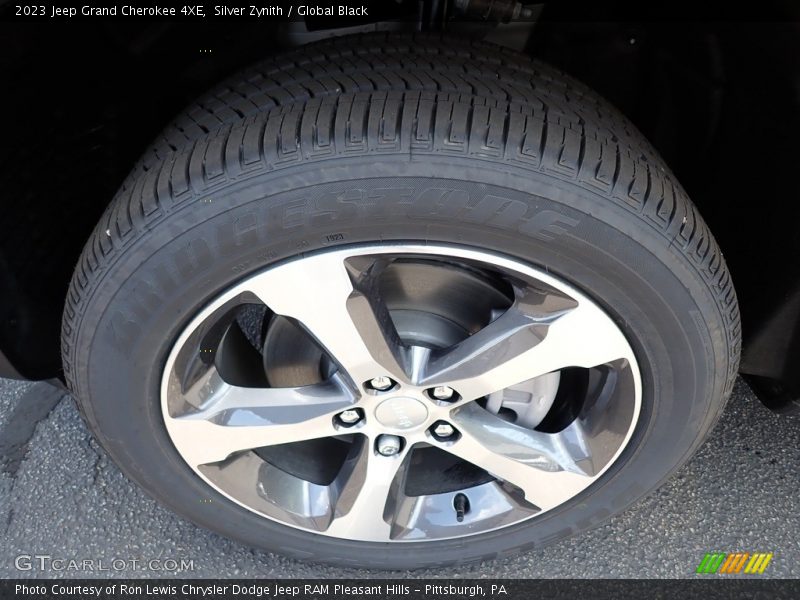 Silver Zynith / Global Black 2023 Jeep Grand Cherokee 4XE