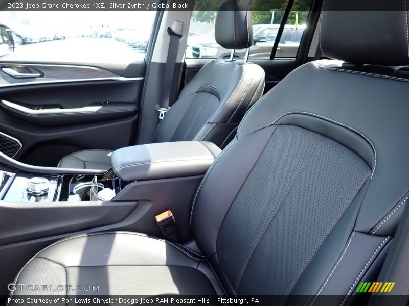 Silver Zynith / Global Black 2023 Jeep Grand Cherokee 4XE