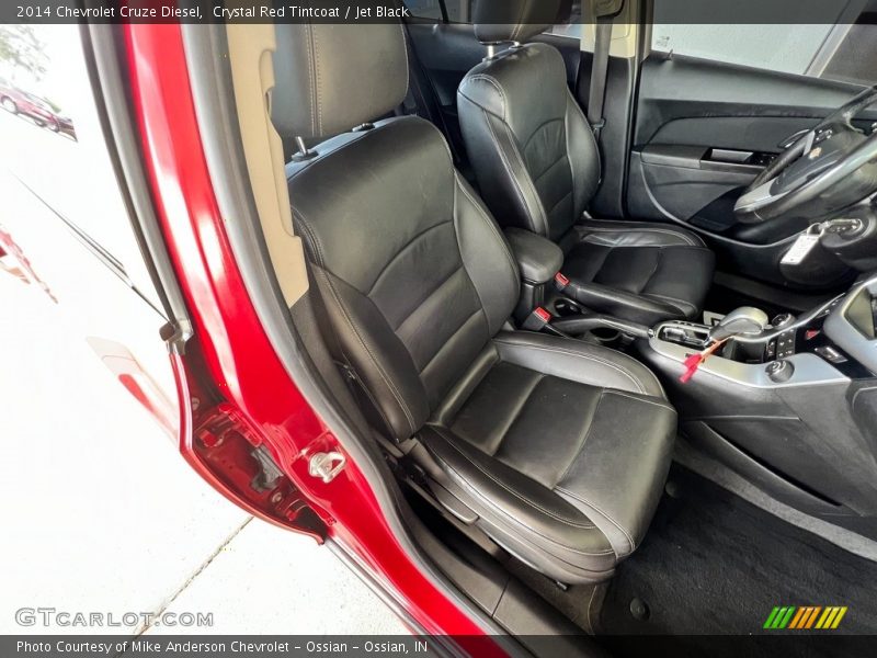 Crystal Red Tintcoat / Jet Black 2014 Chevrolet Cruze Diesel