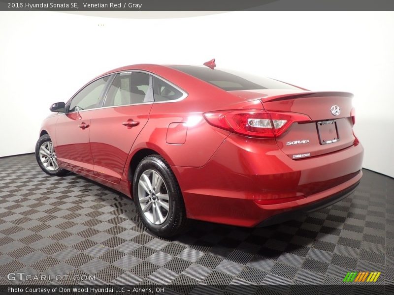 Venetian Red / Gray 2016 Hyundai Sonata SE