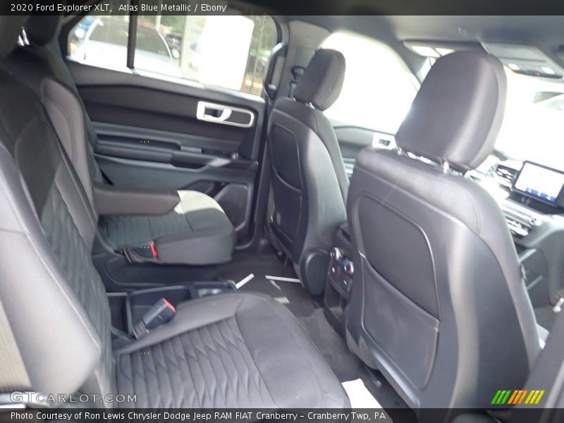 Atlas Blue Metallic / Ebony 2020 Ford Explorer XLT